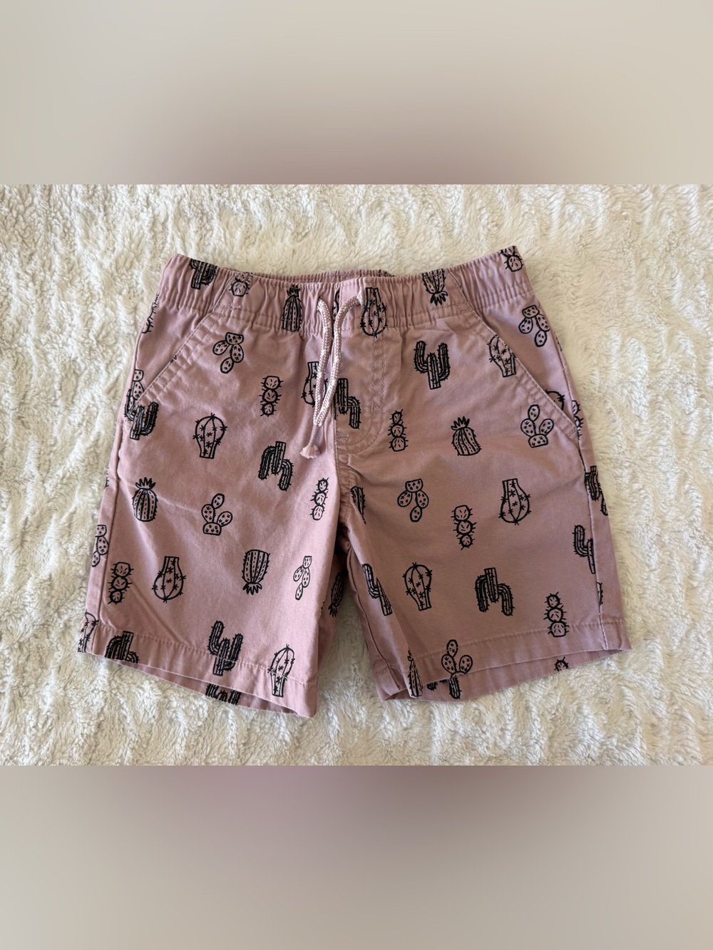 Boys Cactus Print Shorts